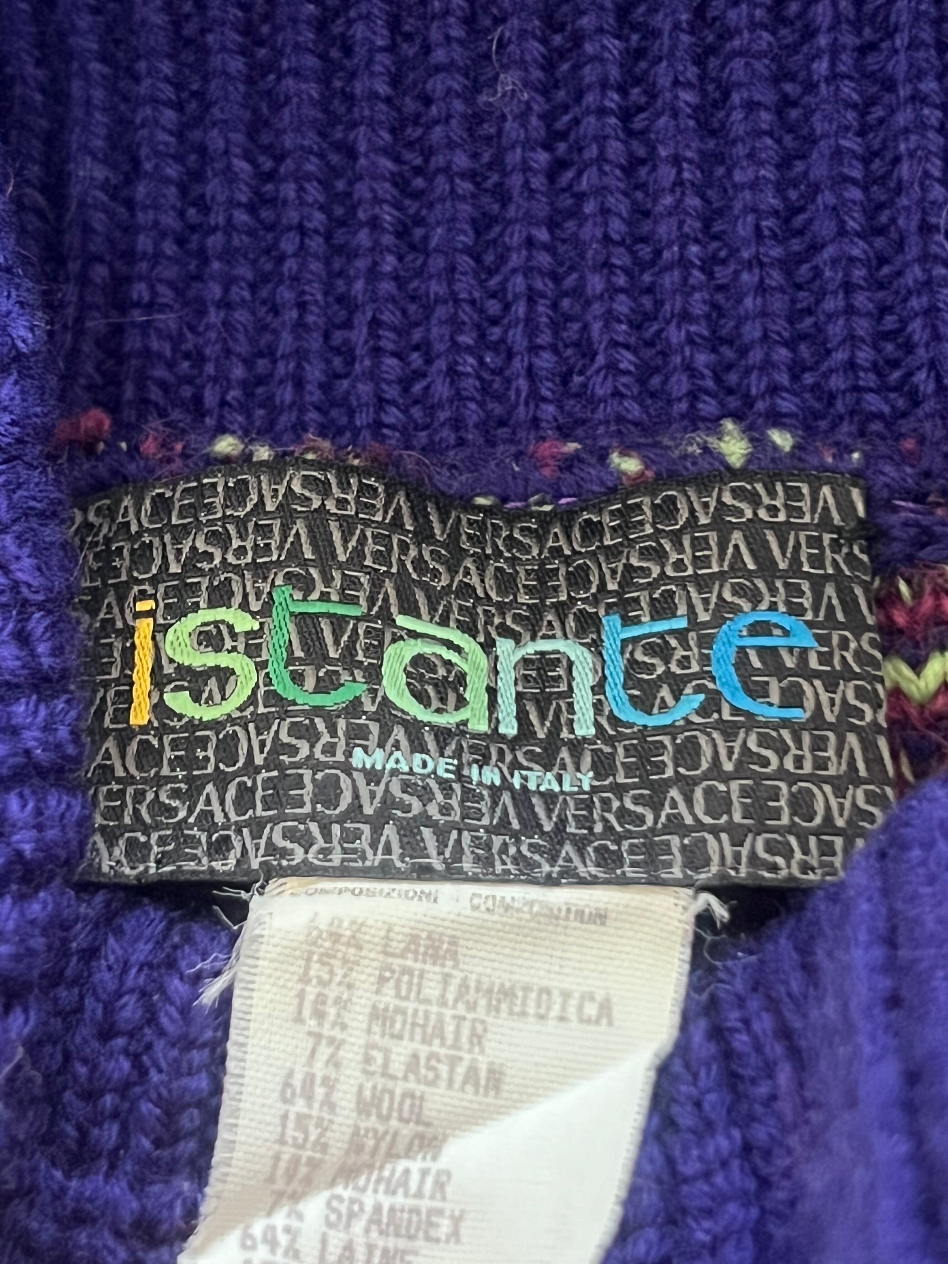 istante - VERSACE Knit Sweater Gianni Versace メルカリ VERSACE 