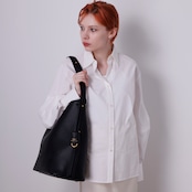 BELTED BUCKET BAG LARGE