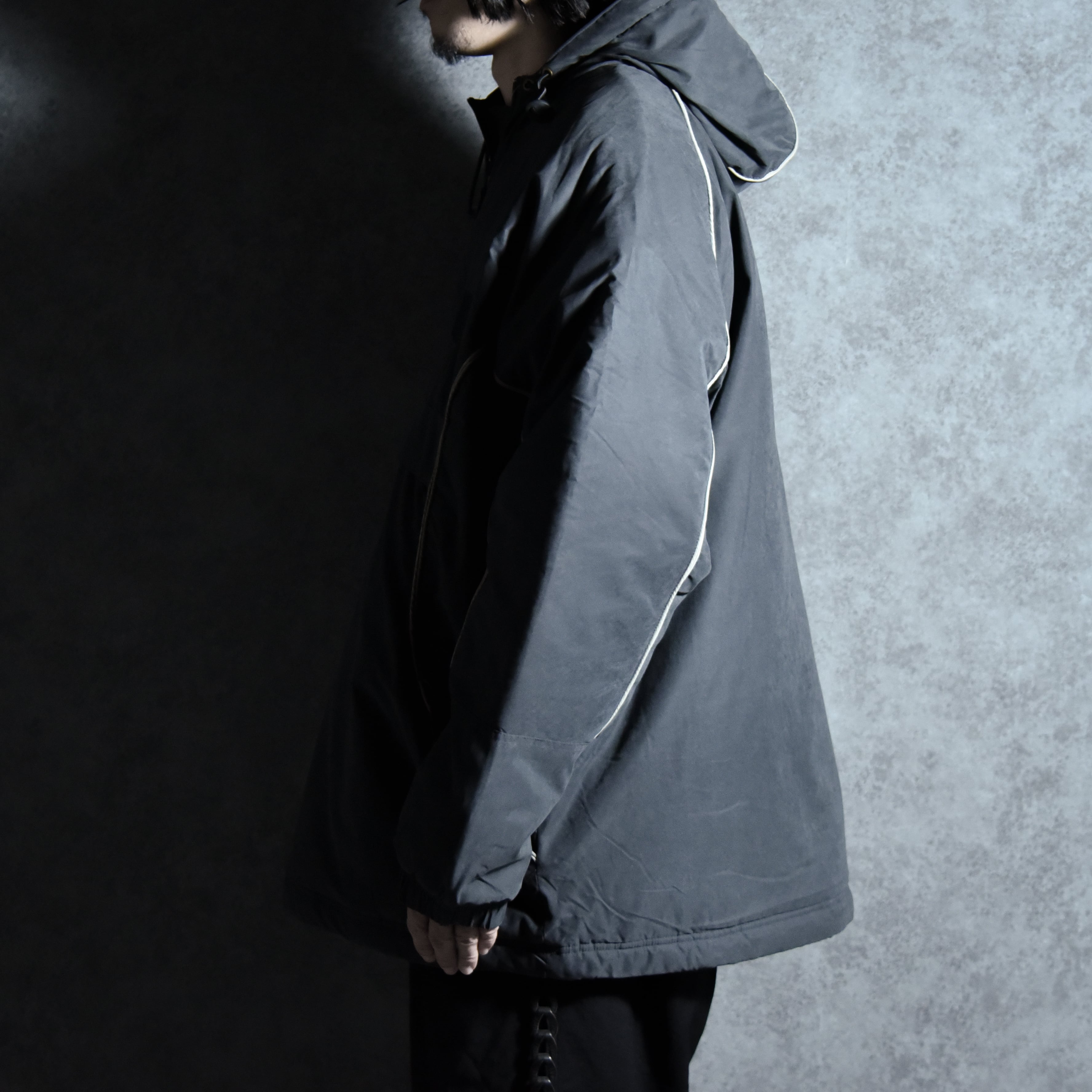 DEAD STOCK】British General Service Waterproof Anorak Black