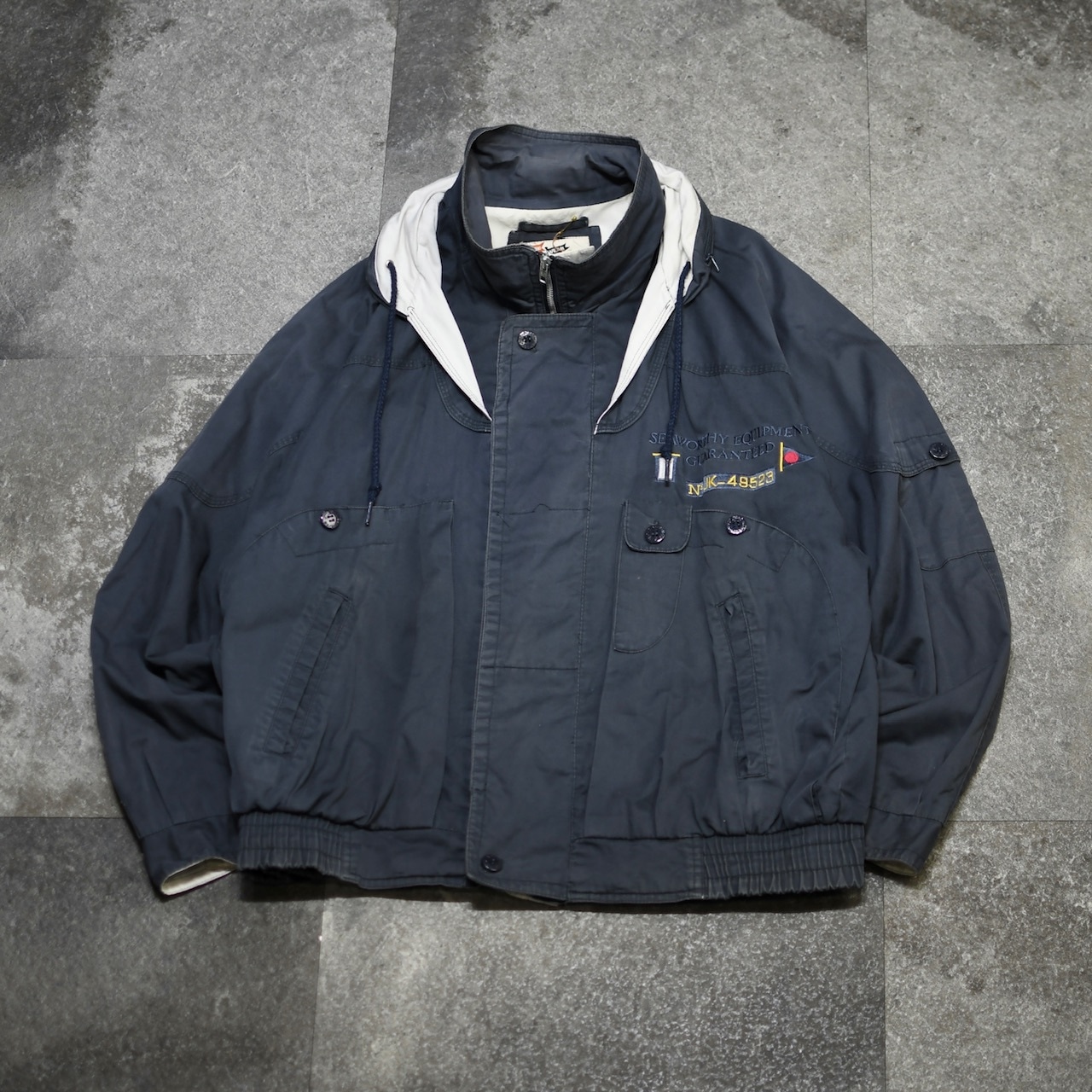 design fade gimmick blouson