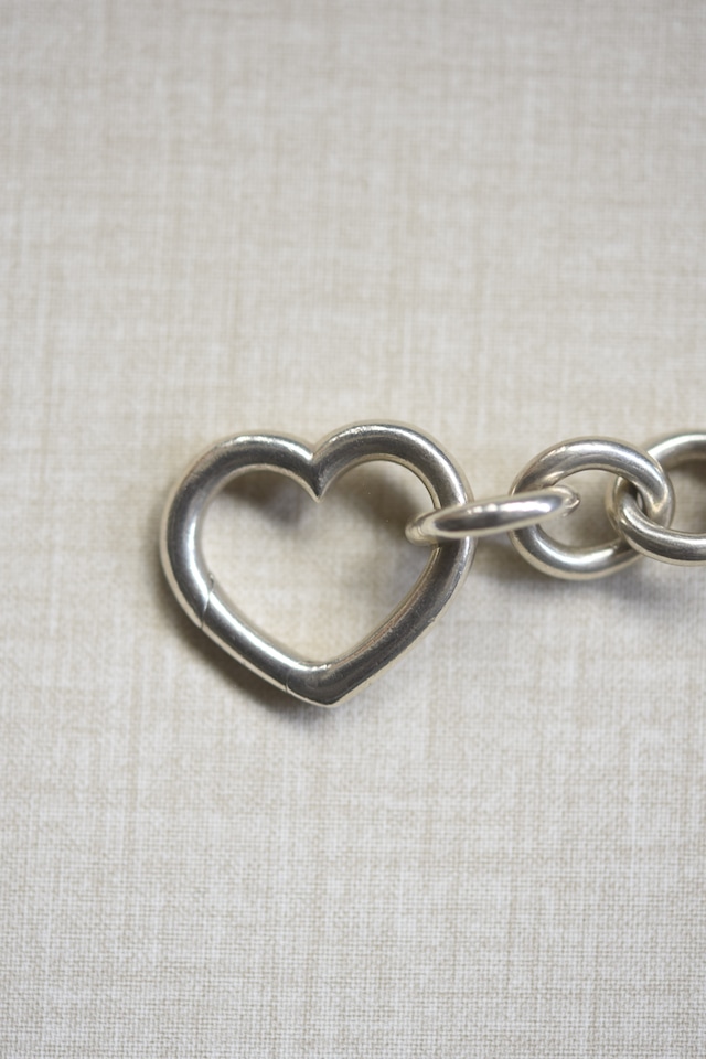 IORI/"Tiffany & Co." bracelet/r round link heart