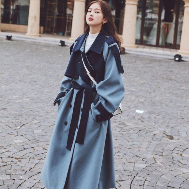 予約販売】ガウンコート レディース アウター シンプル 大人っぽい