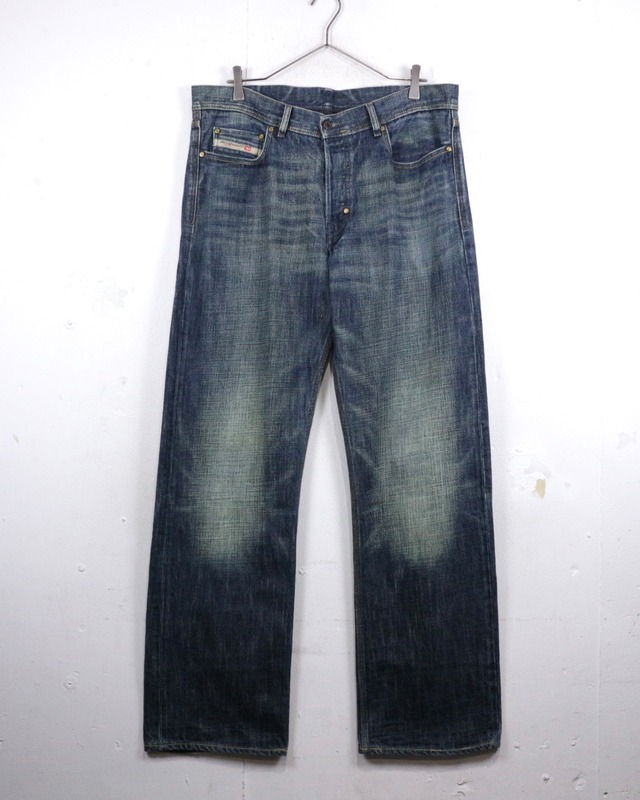 【Caka act2】“DIESEL” Good Fade Design Straight Silhouette Denim Pants
