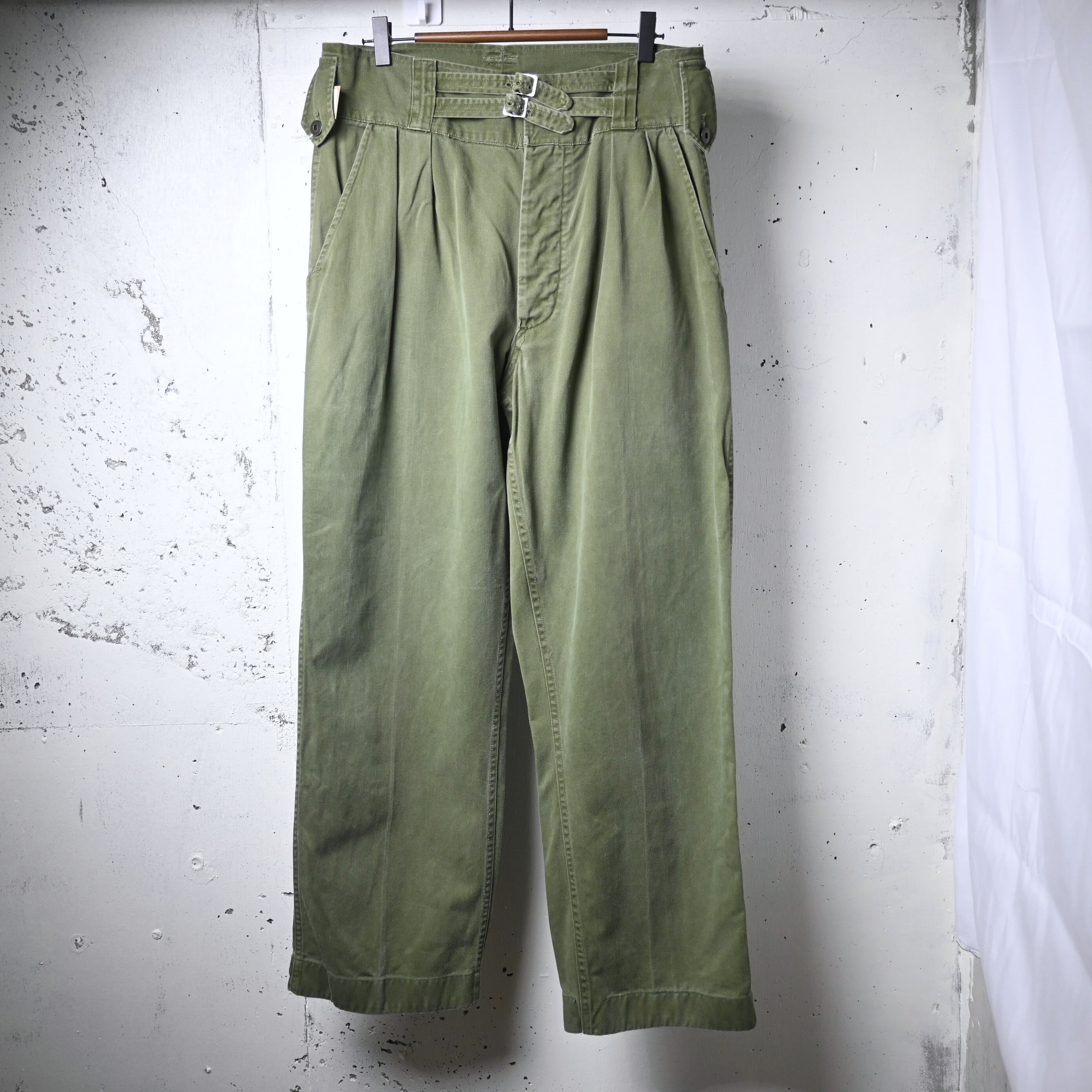 W34 L31 ] Royal Canadian Army 1966 Gurkha Pants 60年代 カナダ軍