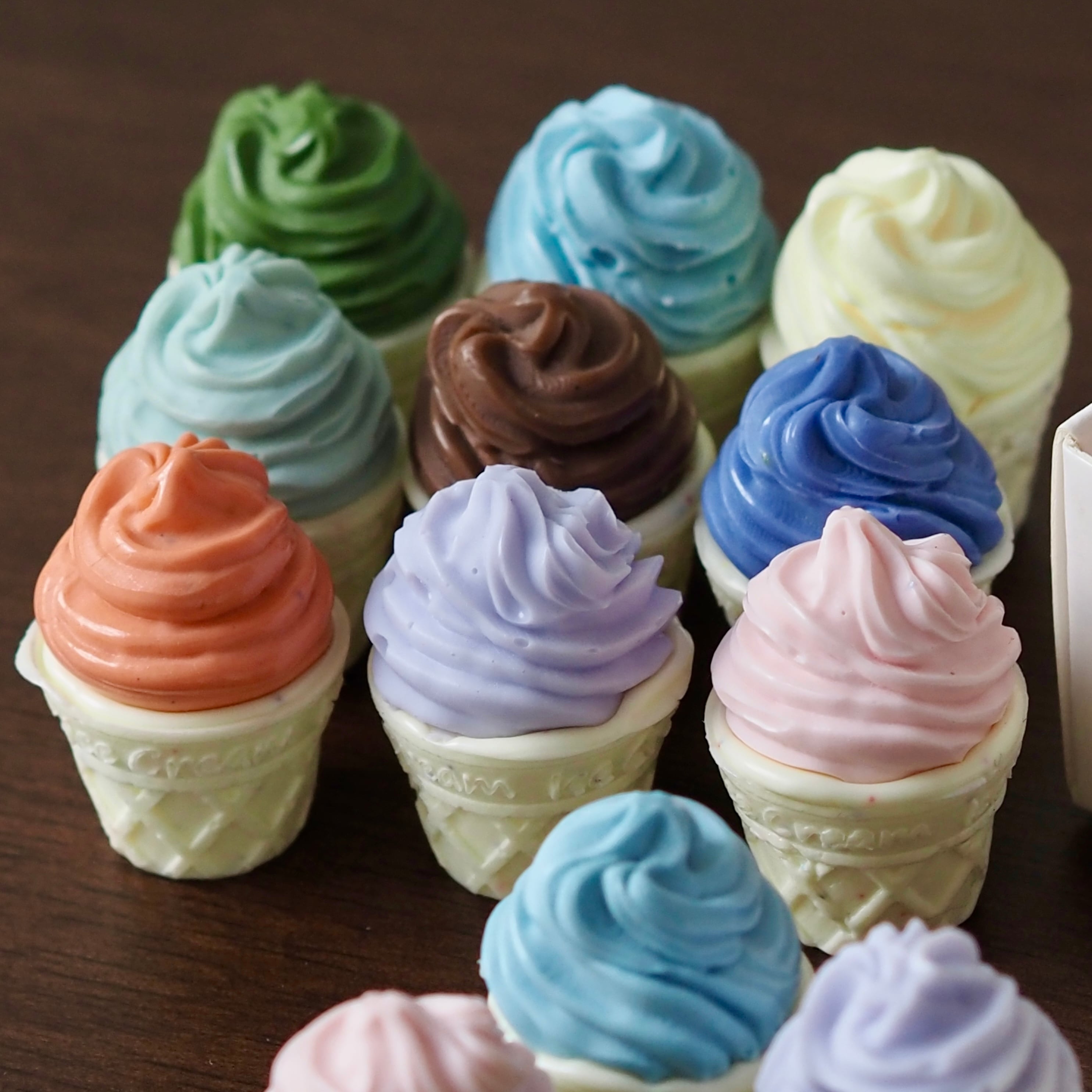 ソフトクリームボックス【9色セット】・シーリングワックス