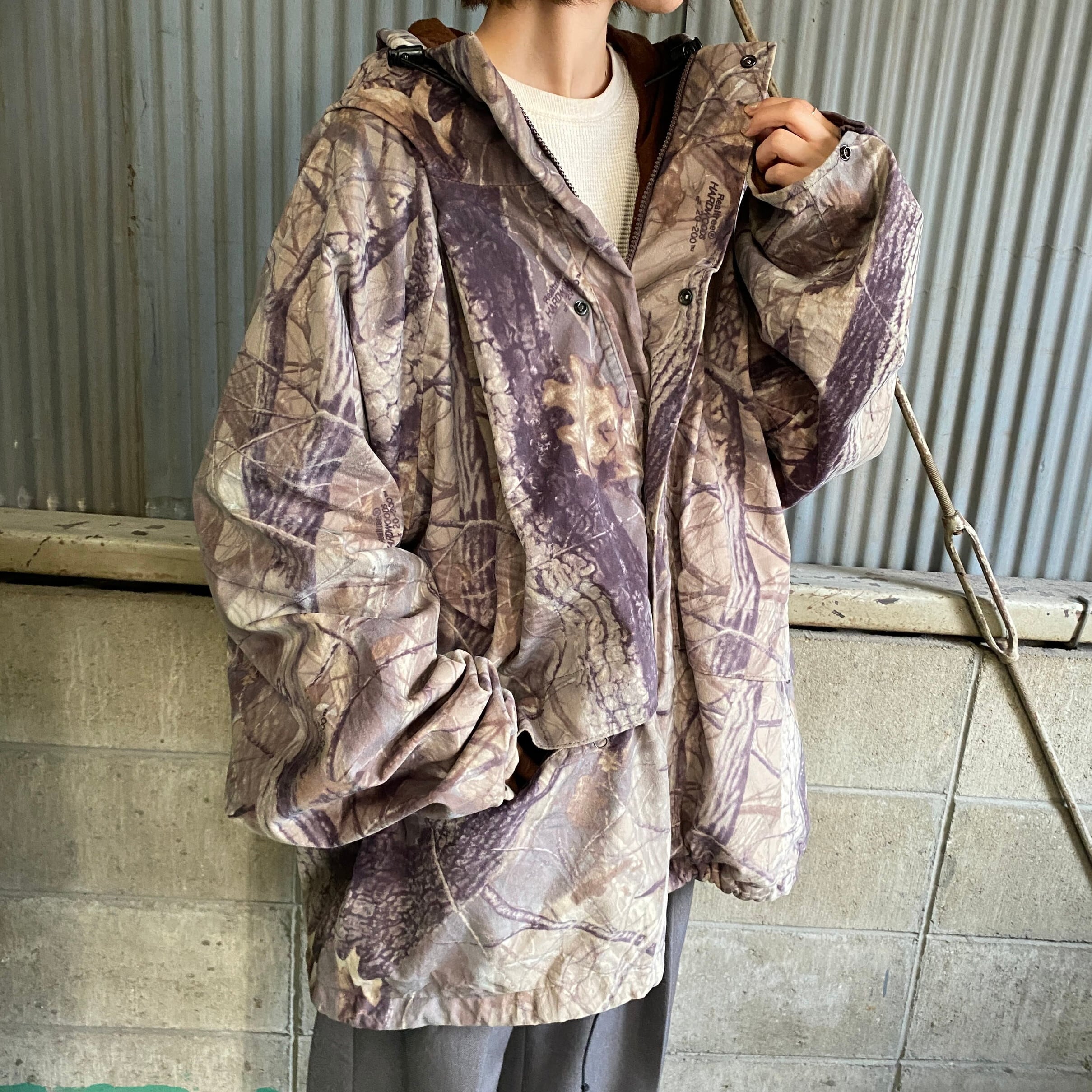 SALE/ 90年代 Cabela's カベラス ボタンダウンシャツ 長袖 大きいサイズ 鳥 アニマル コットン 総柄 (メンズ XXL)   N8739