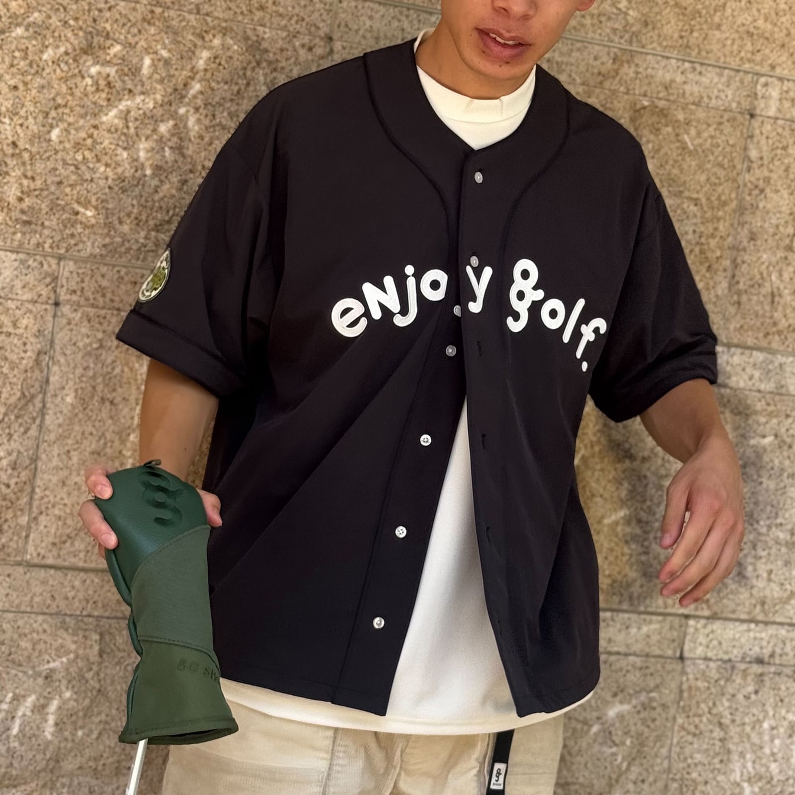 8G BASEBALL SHIRTS -BROWN- | 8G SHOOT WEBSTORE