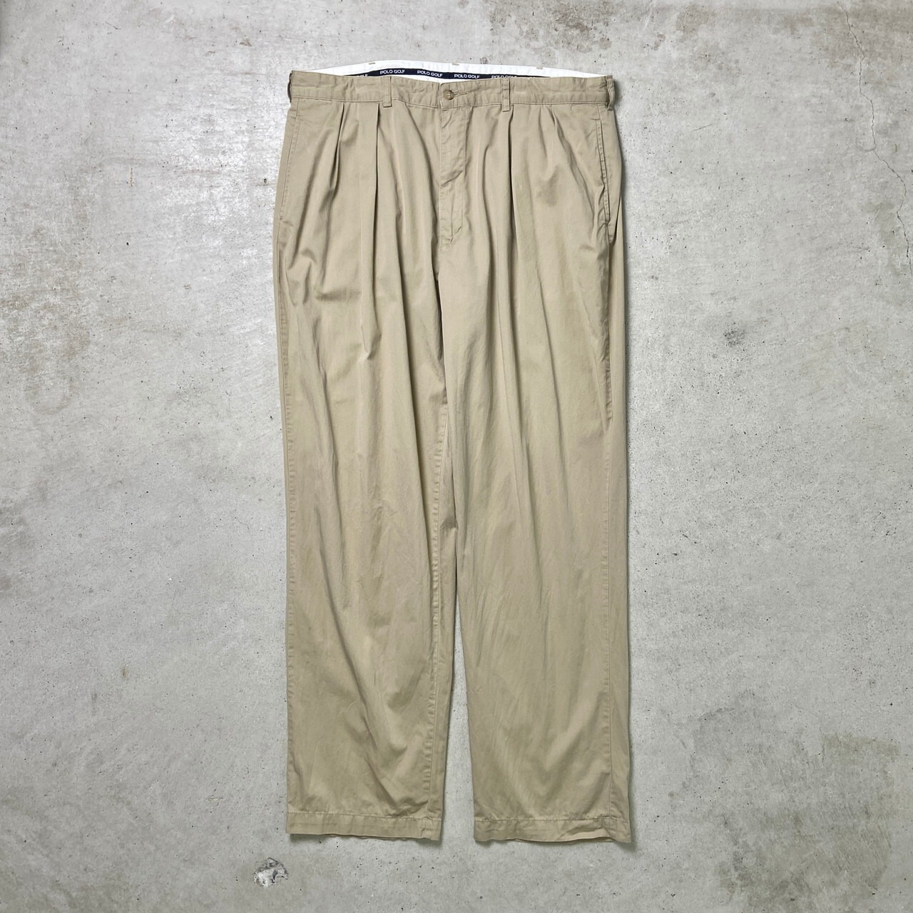 90年代 Polo GOLF Ralph Lauren ポロゴルフ ラルフローレン ワイド 