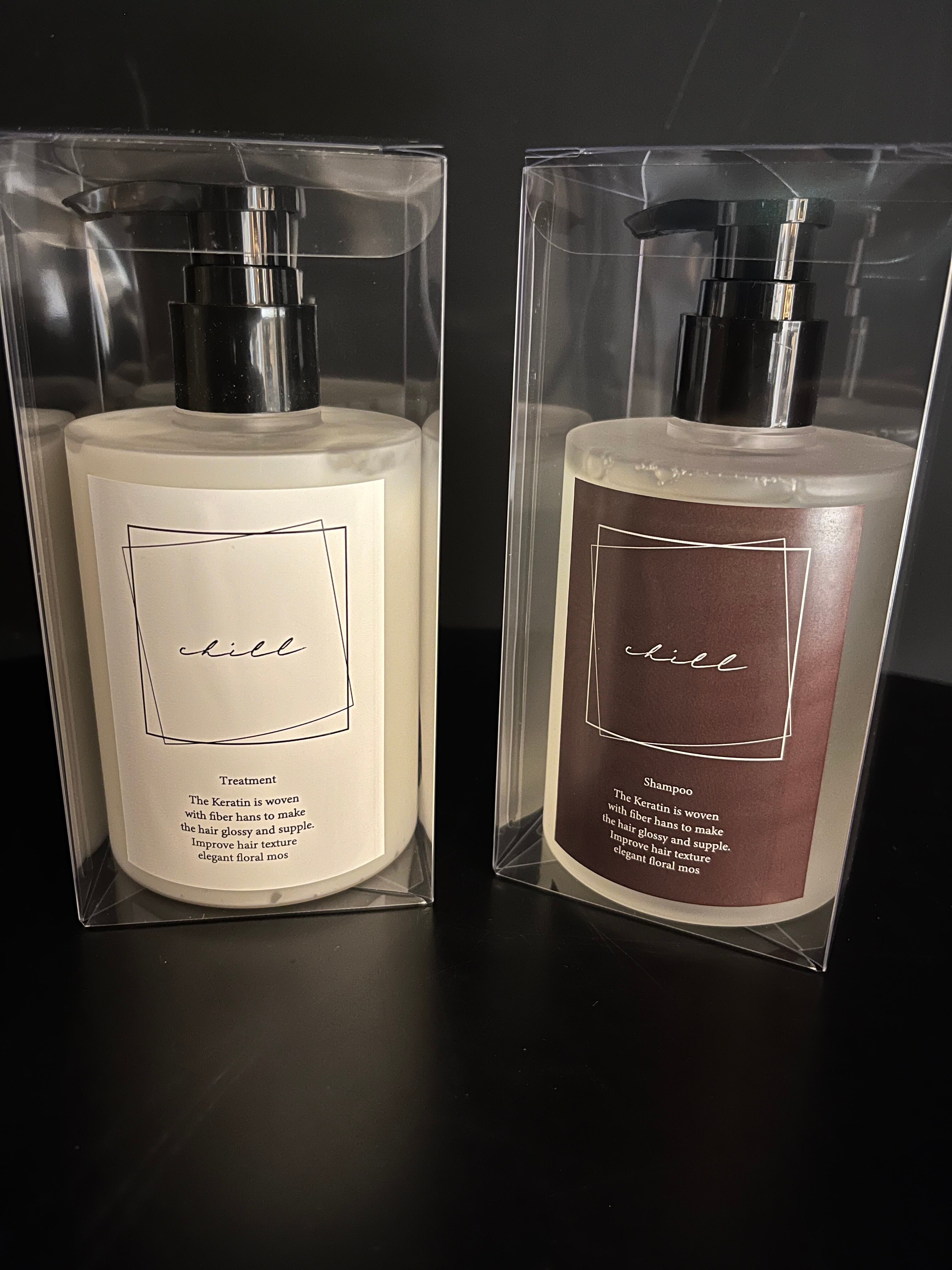 Chillオリジナル ケラニットシャンプー&トリートメントセット 275ml