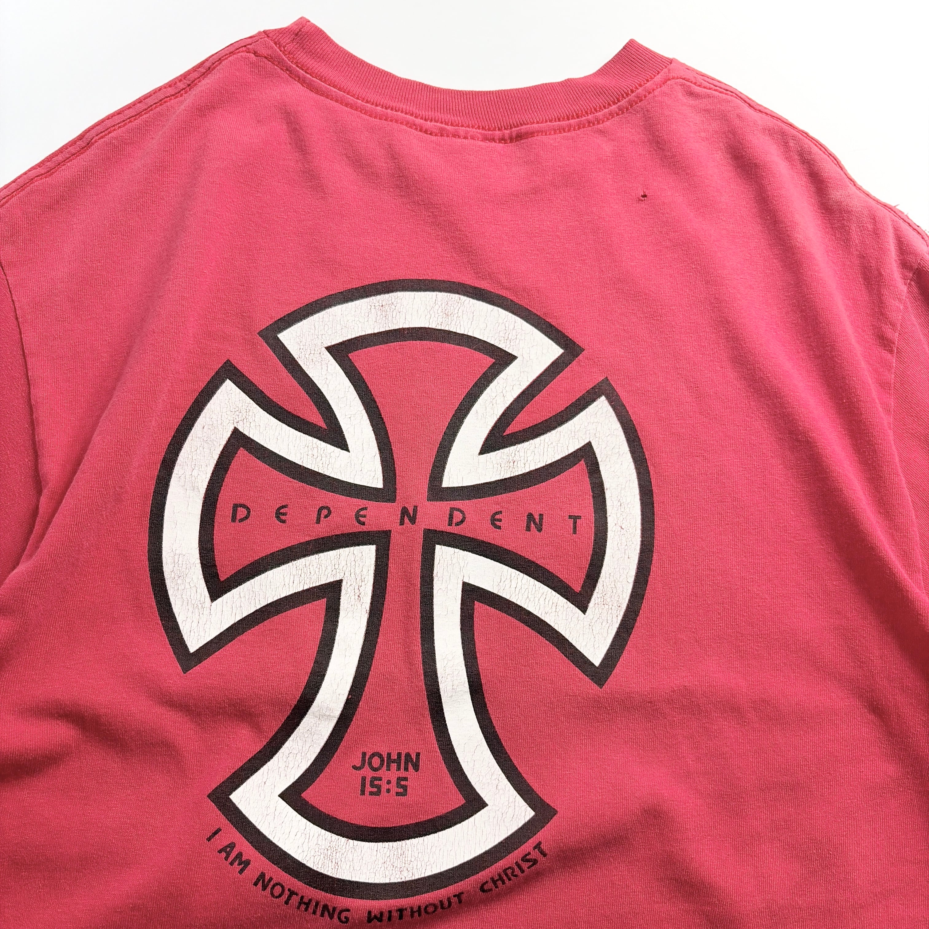 00s independent Parody Christian Cross T-Shirt