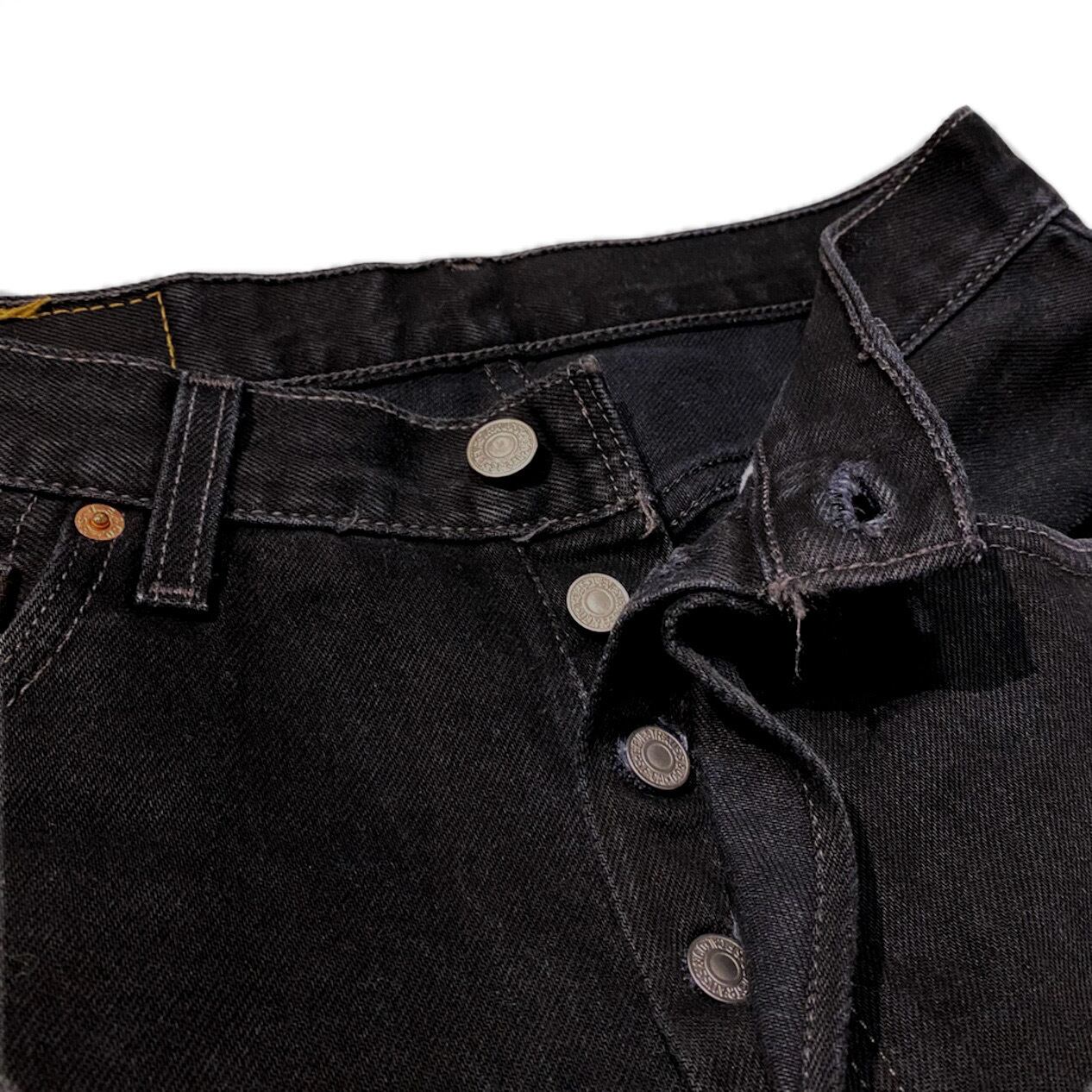 USA製 Levi's 501 Black Denim Pants 30×34 / リーバイス デニム