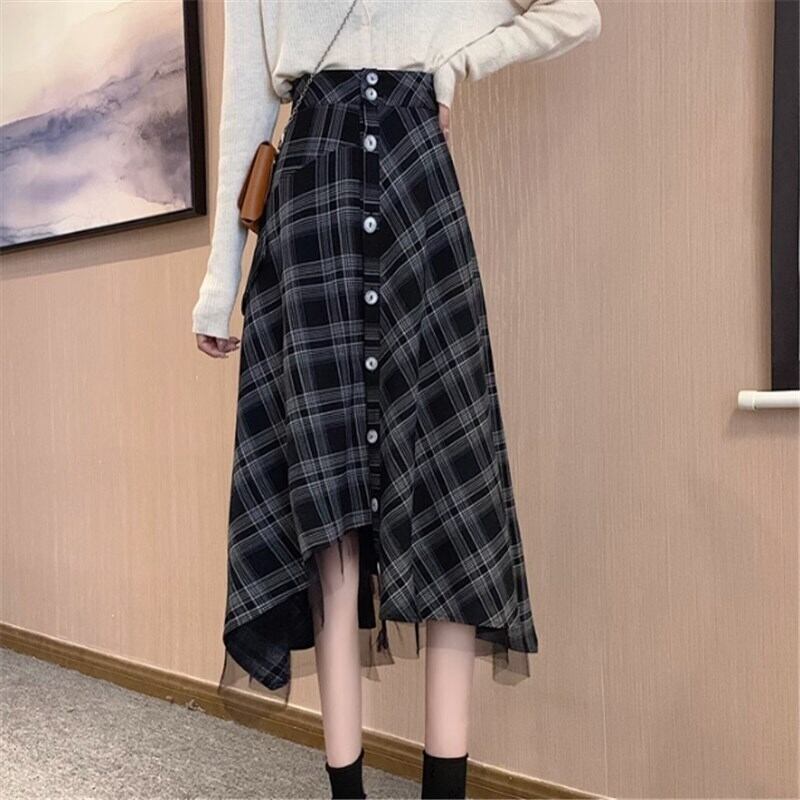 スカート ロングスカート ロング ロング丈 Aライン ハイウエスト かわいい 大人可愛い きれいめ シンプル カジュアル 大人 上品 おしゃれ お洒落 かっこいい 大人女子 こなれ感 スポーティー ラブリー キュート ガーリー ルーズ クール 主役級 存在感 甘い チェック柄 春 秋 10代 20代 30代 レディース 女性用 ママ デート お出かけ 女子会 休日 イベント 旅行 ホテル ショッピング 着回し 普段使い お揃い 双子 韓国 韓国系 オルチャン ファッション コーデ スタイル 楽ちん