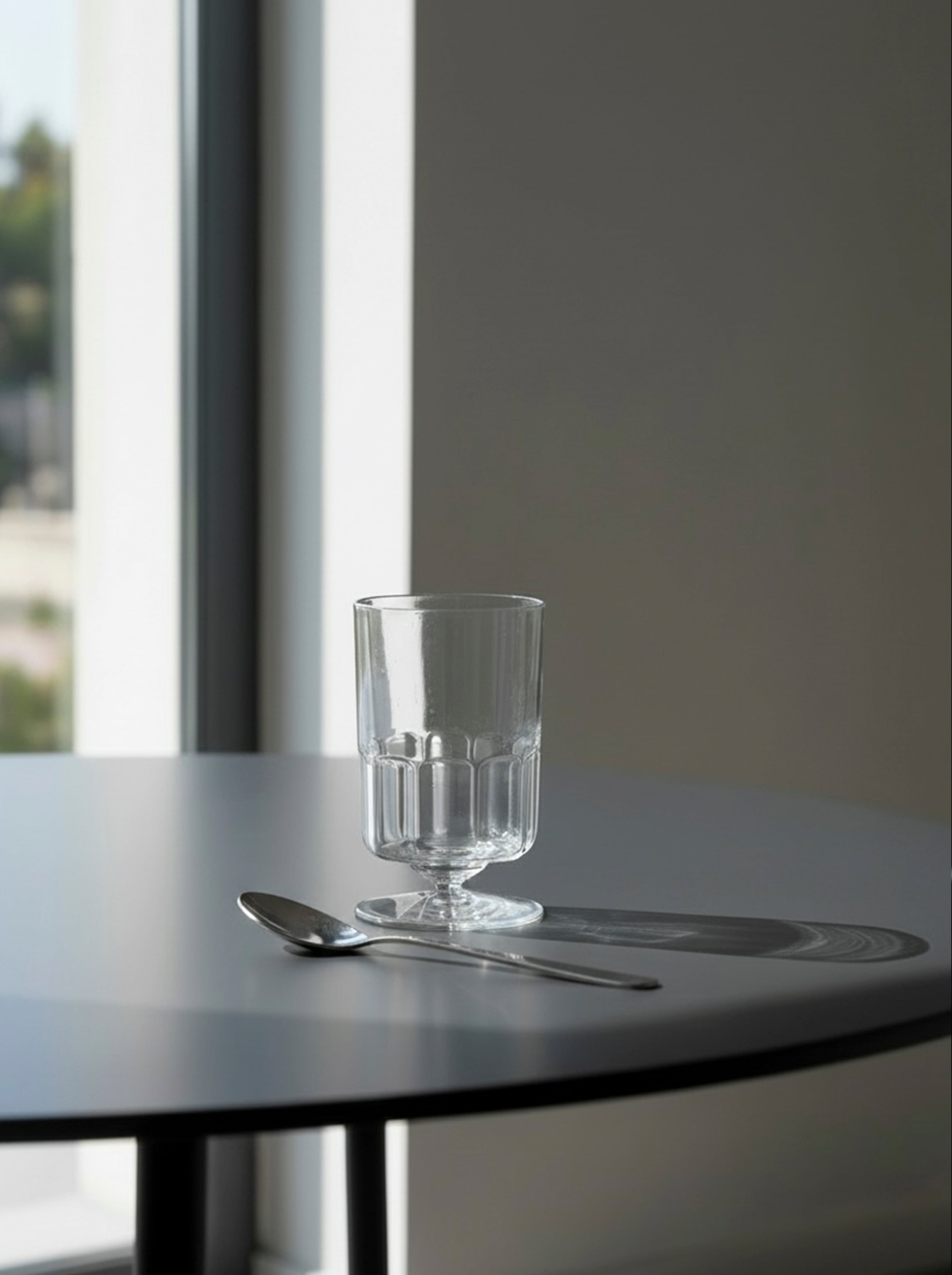 Vintage short stem glass 1 (clear) - 小寺 暁洋