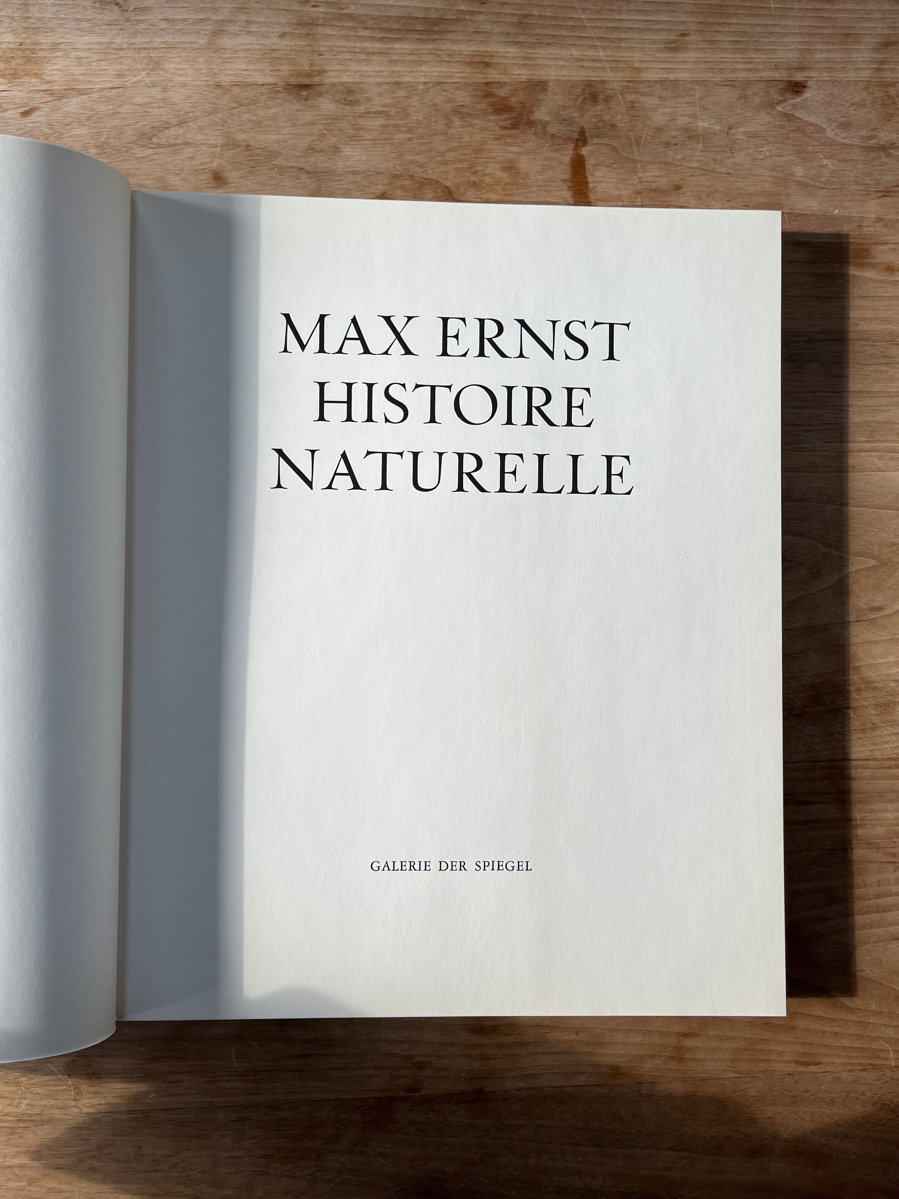 Max Ernst histoire naturelle　博物誌 Designed by Max Ernst - Histoire Naturelle - The Metropolitan