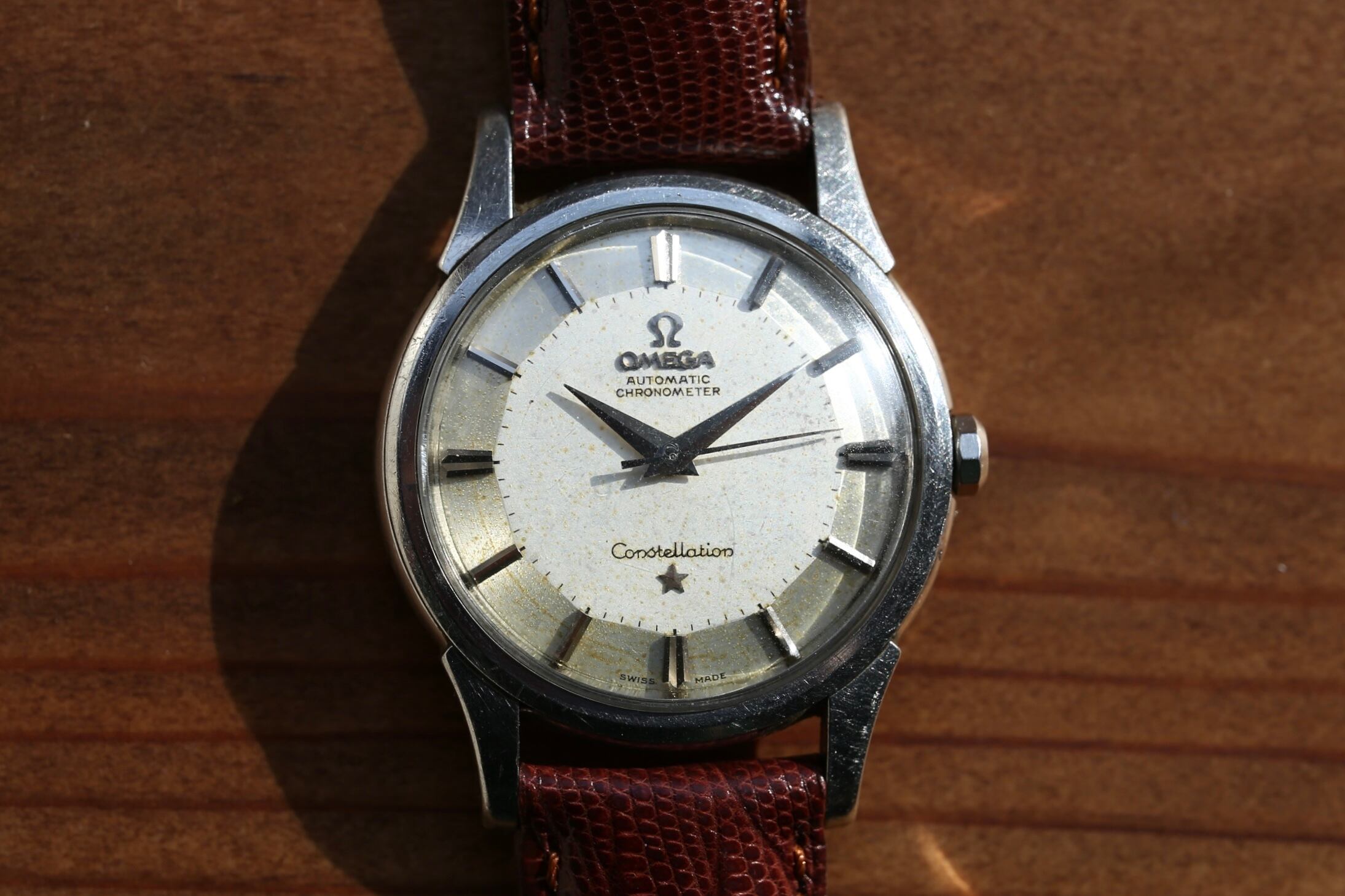 OMEGA】 1959年製 オメガ コンステレーション 12角 ”パイ皿 ” ダイヤル