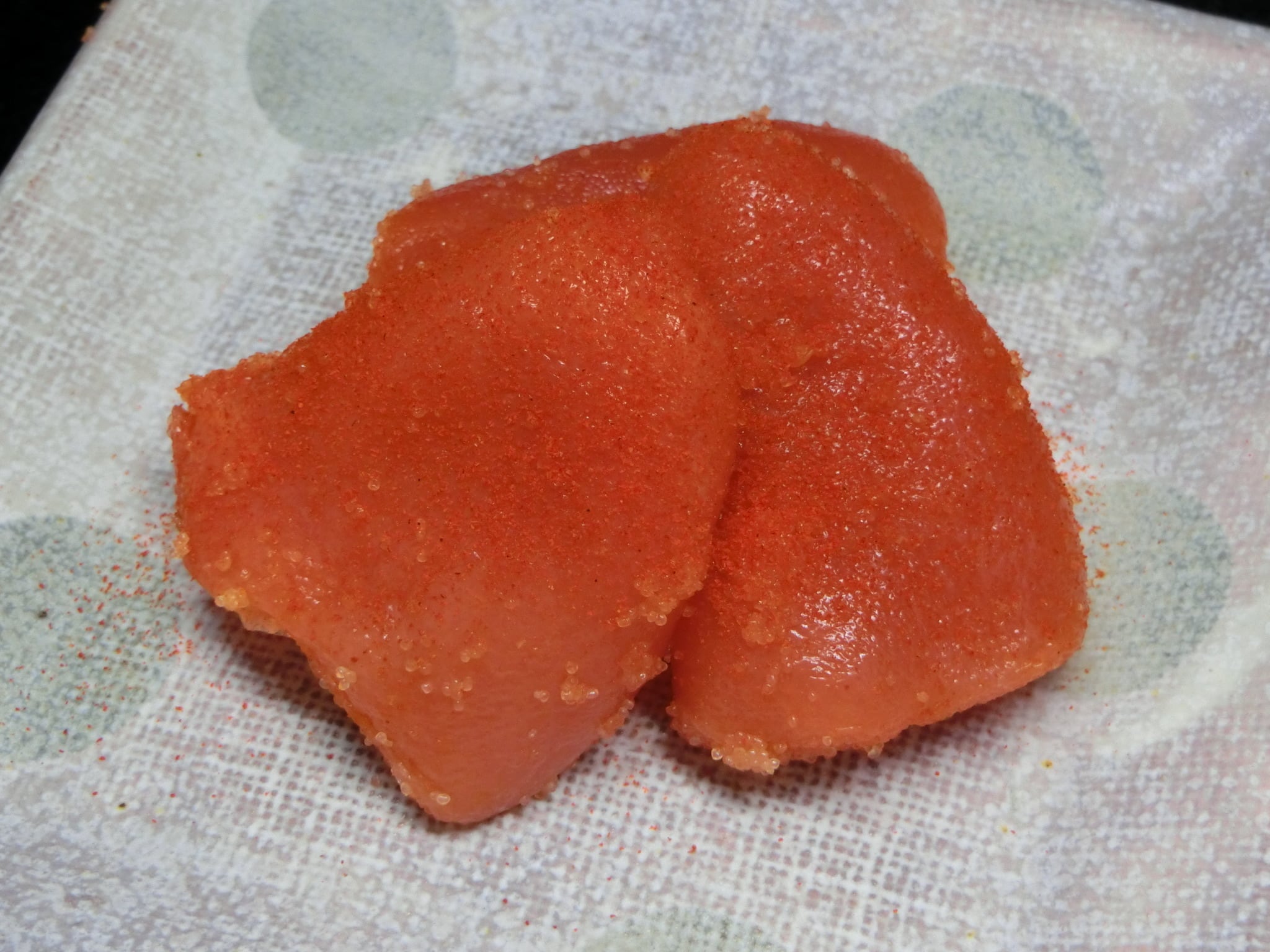 福津の夕陽めんたいこ 上切子 （250g） | 辛子めんたいこ なかいちや