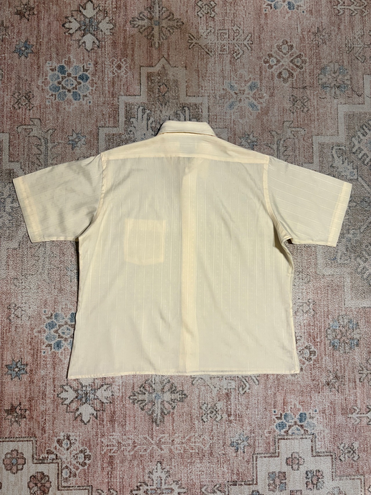 80s / Vintage / Jacquard Pattern Shirts / REMAKE Shirts