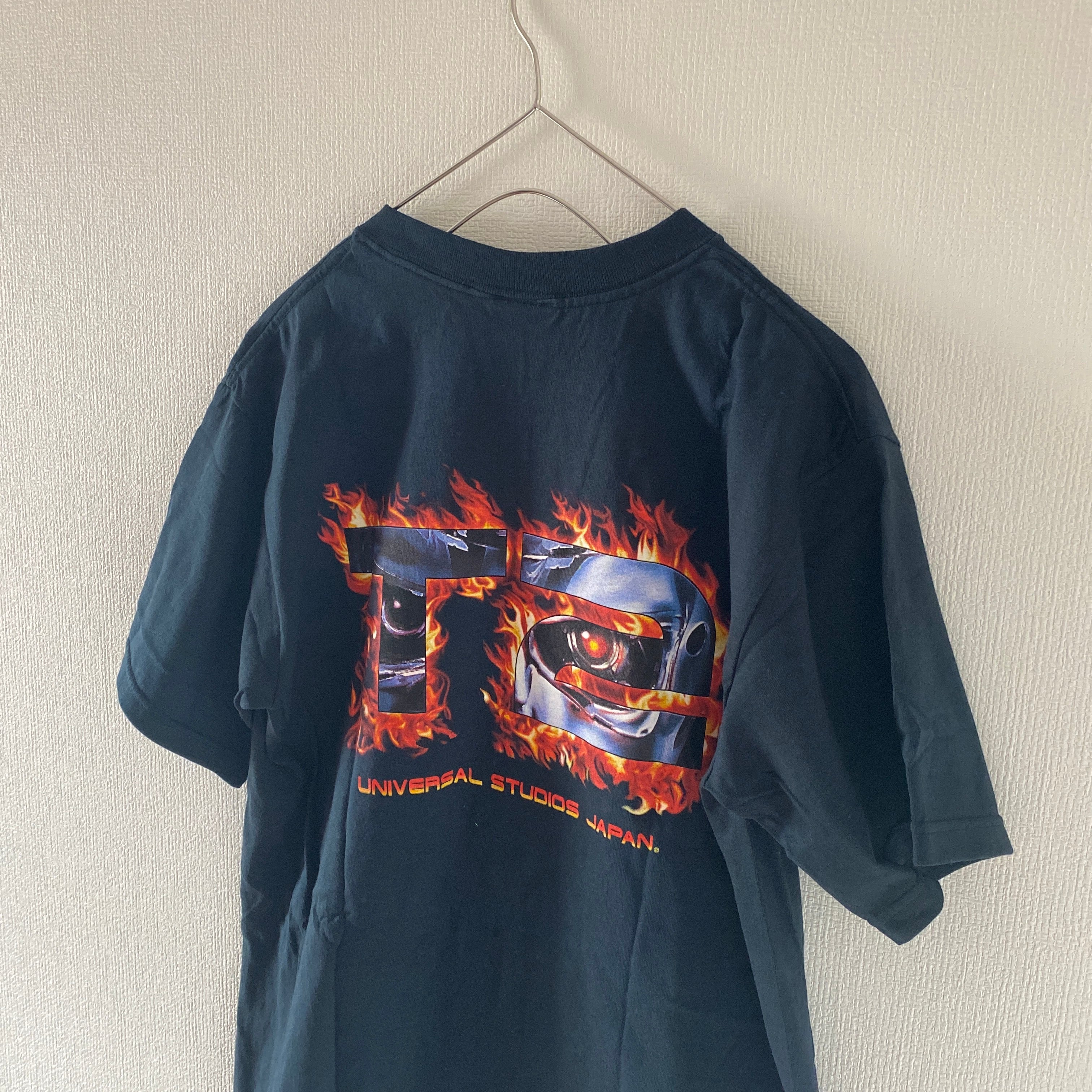 00sターミネーター2USA製ムービーtシャツ映画tメンズ半袖ブラック黒m 