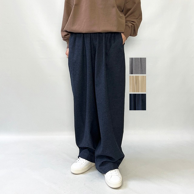 HeRIN.CYE へリンドットサイ Relax pants 530IAM31-1171 2025秋冬新作 [送料無料]