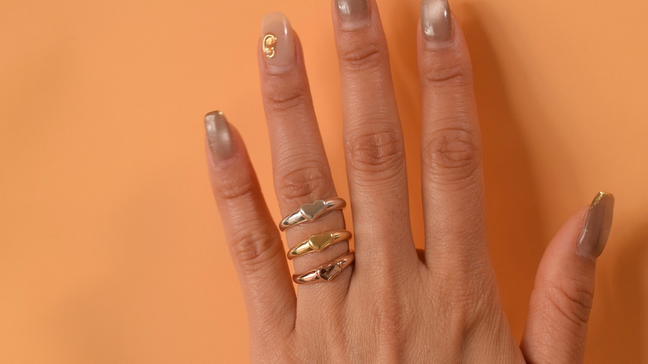 Heart  ring《silver925》【受注製作】