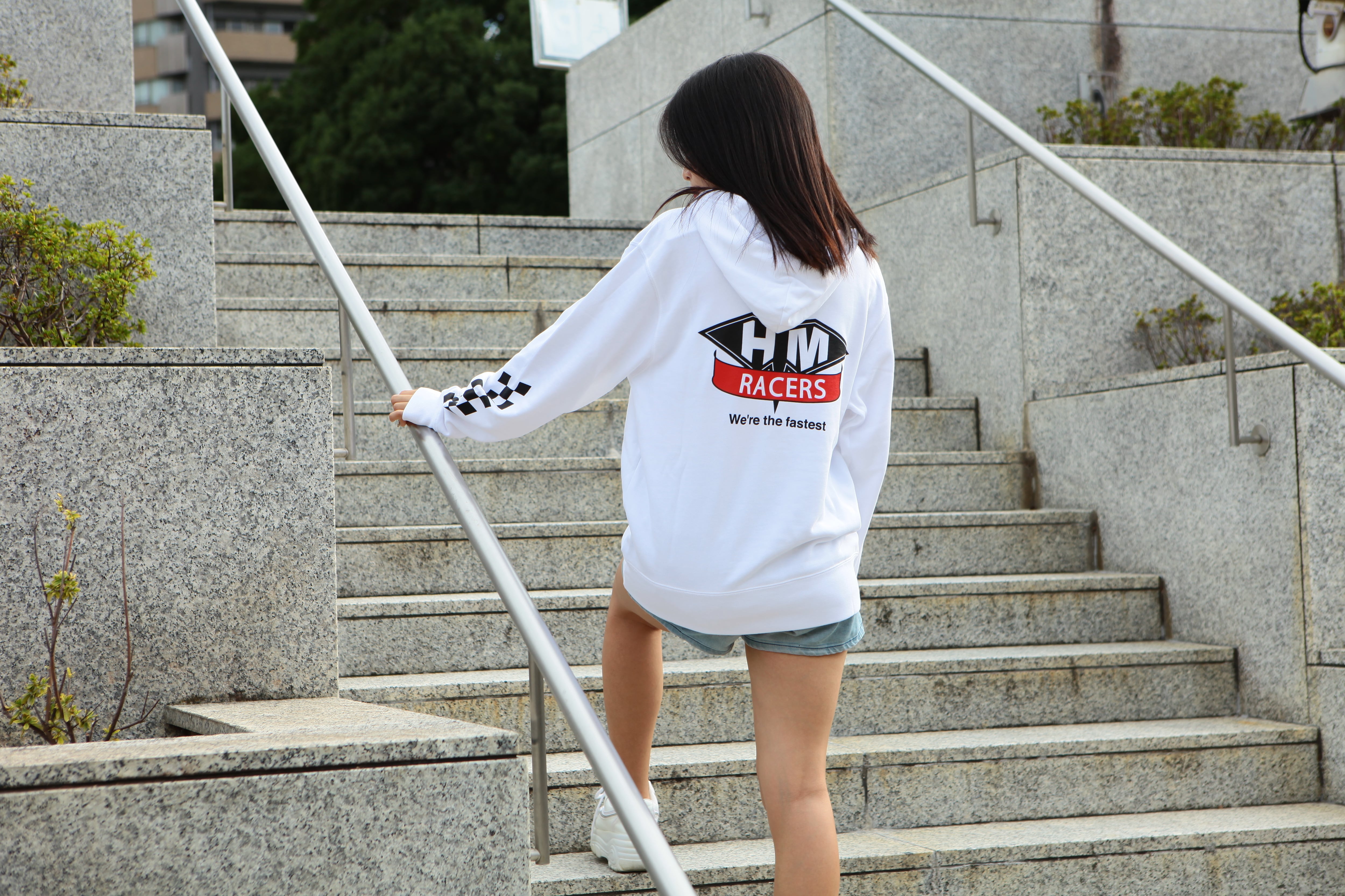 HMR officialパーカー with BANDEL | HIROMAZ RACERS-マツダ車カスタム