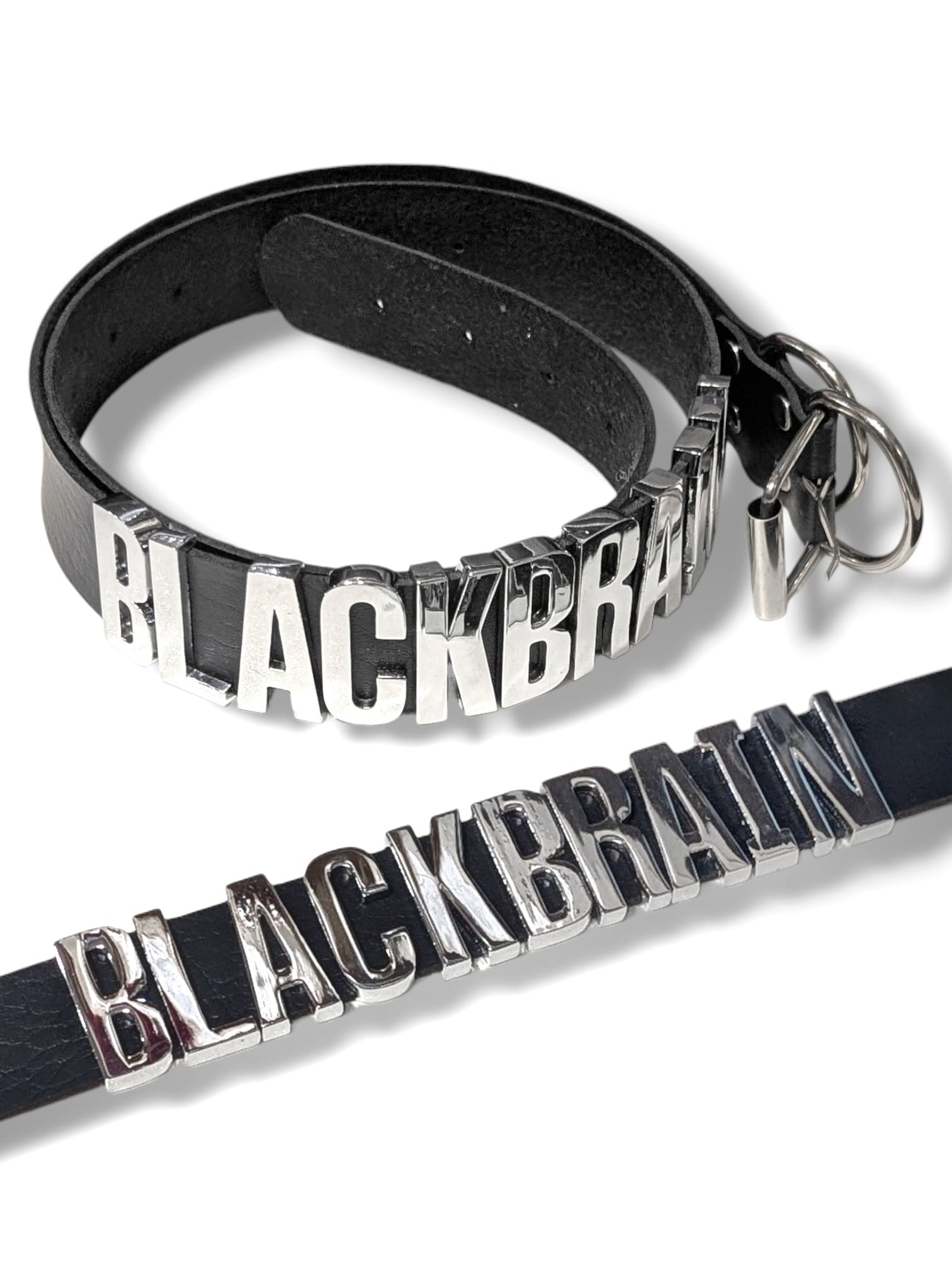 Brains Metal BB Belt | BLACK BRAIN