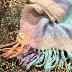 used mohair scarf