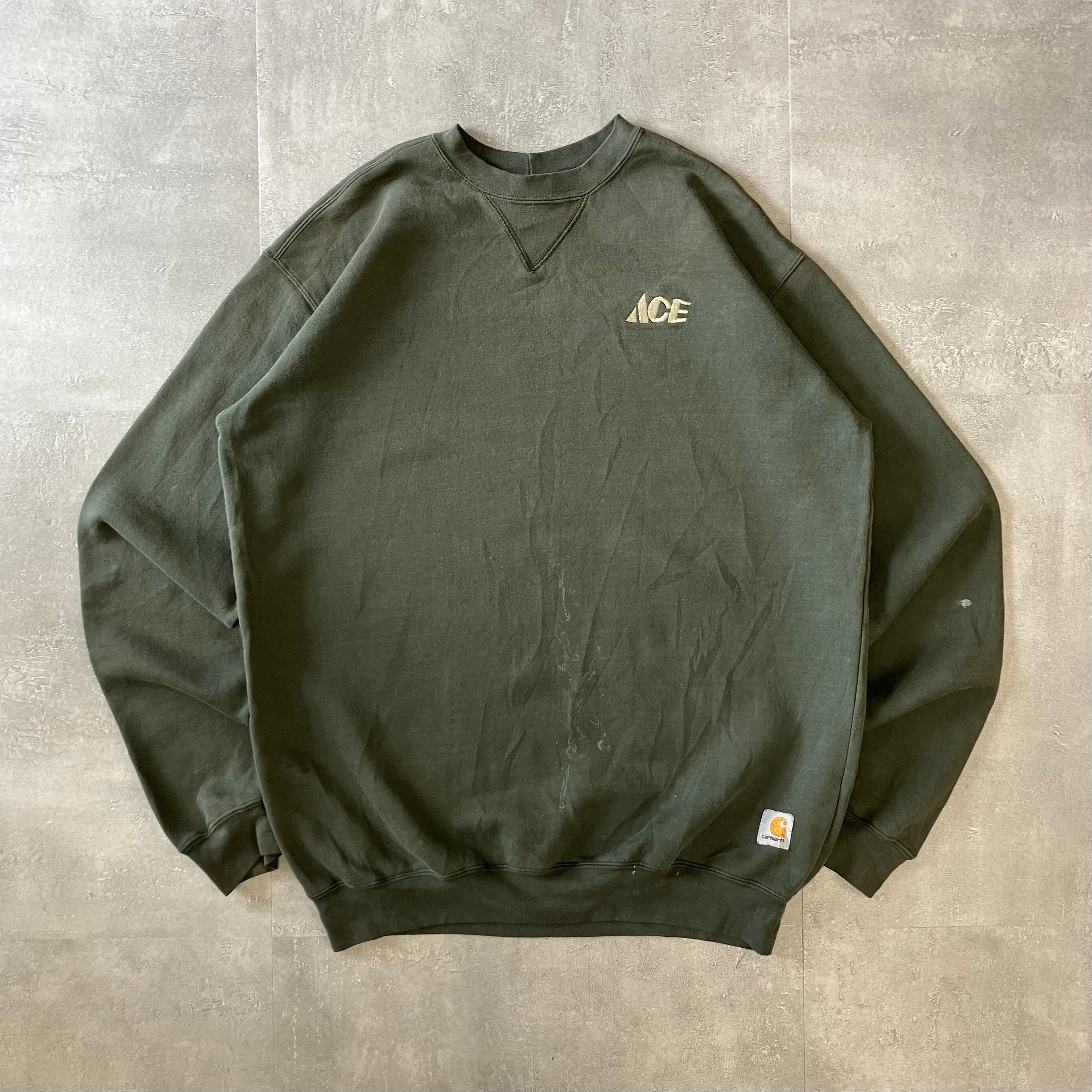 Carhartt カーハート 00s スウェット ワンポイント刺繍 M No.2402