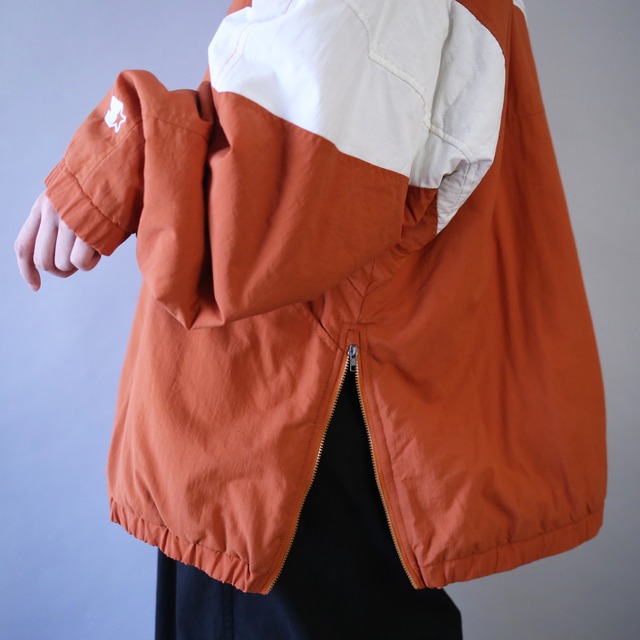 "STARTER " Texas Longhorns nylon pullover half-zip jacket