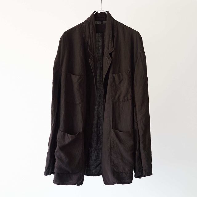 Linen Buttonless Jacket (DORO)