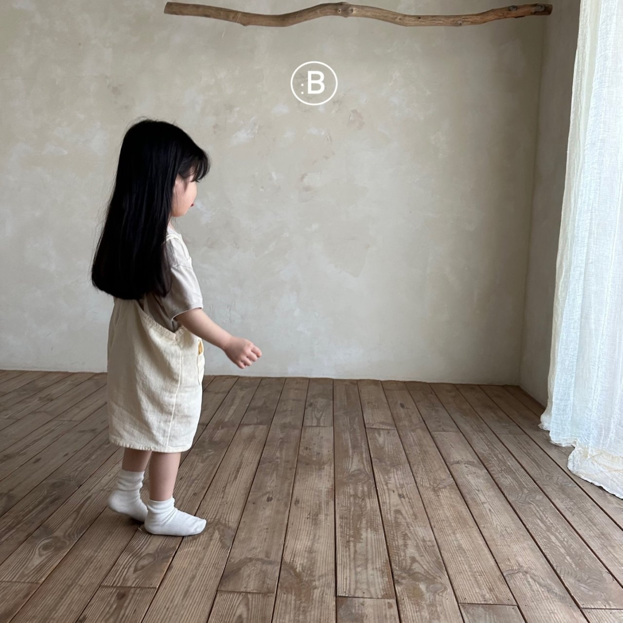 【Bella bambina】シンプルオールインワン クリーム 80~130cm 240728 - 3