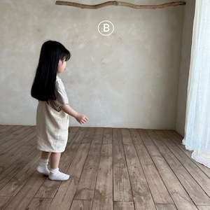 【Bella bambina】シンプルオールインワン クリーム 80~130cm 240728