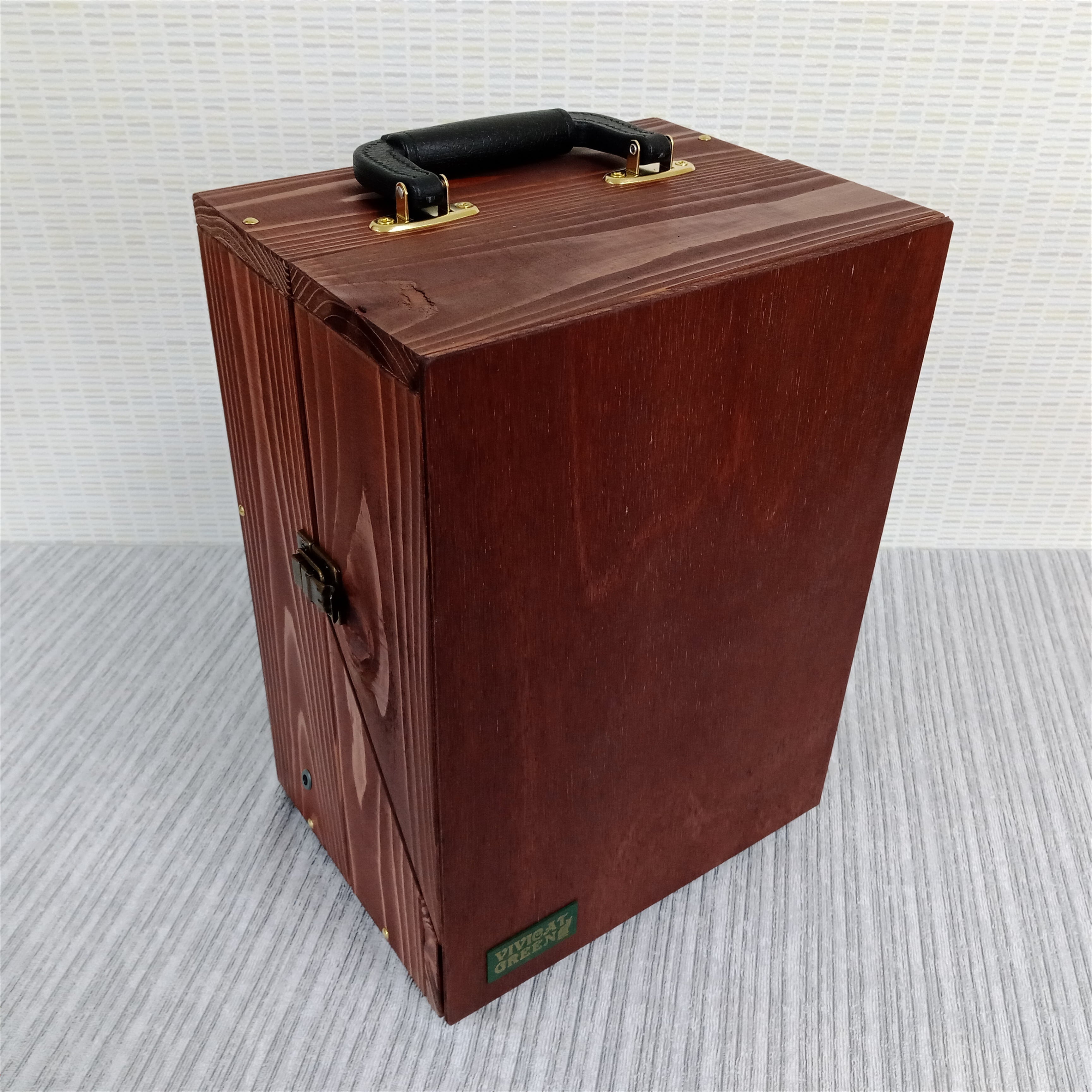 6U 84HP Portable Eurorack Wood Case with Power Unit VG-421-P