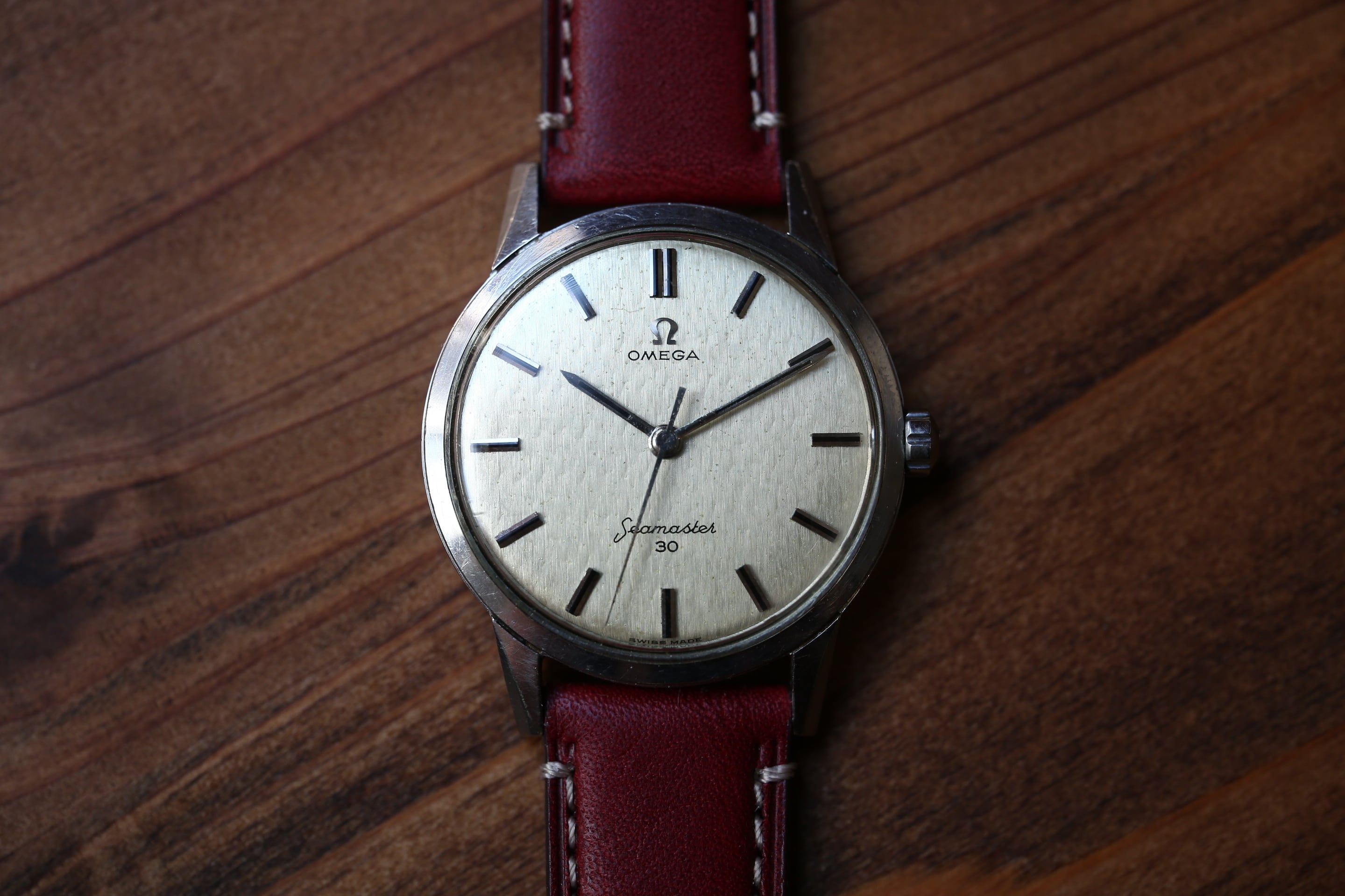 【OMEGA】 1962 オメガ シーマスター 30 エイジングユニークダイヤル ”下がりS” ノンデイト 手巻き / Vintagewatch /  Seamaster / Cal.286 | アンティーク・ビンテージ時計修理・販売 WhiteKings(ホワイトキングス)