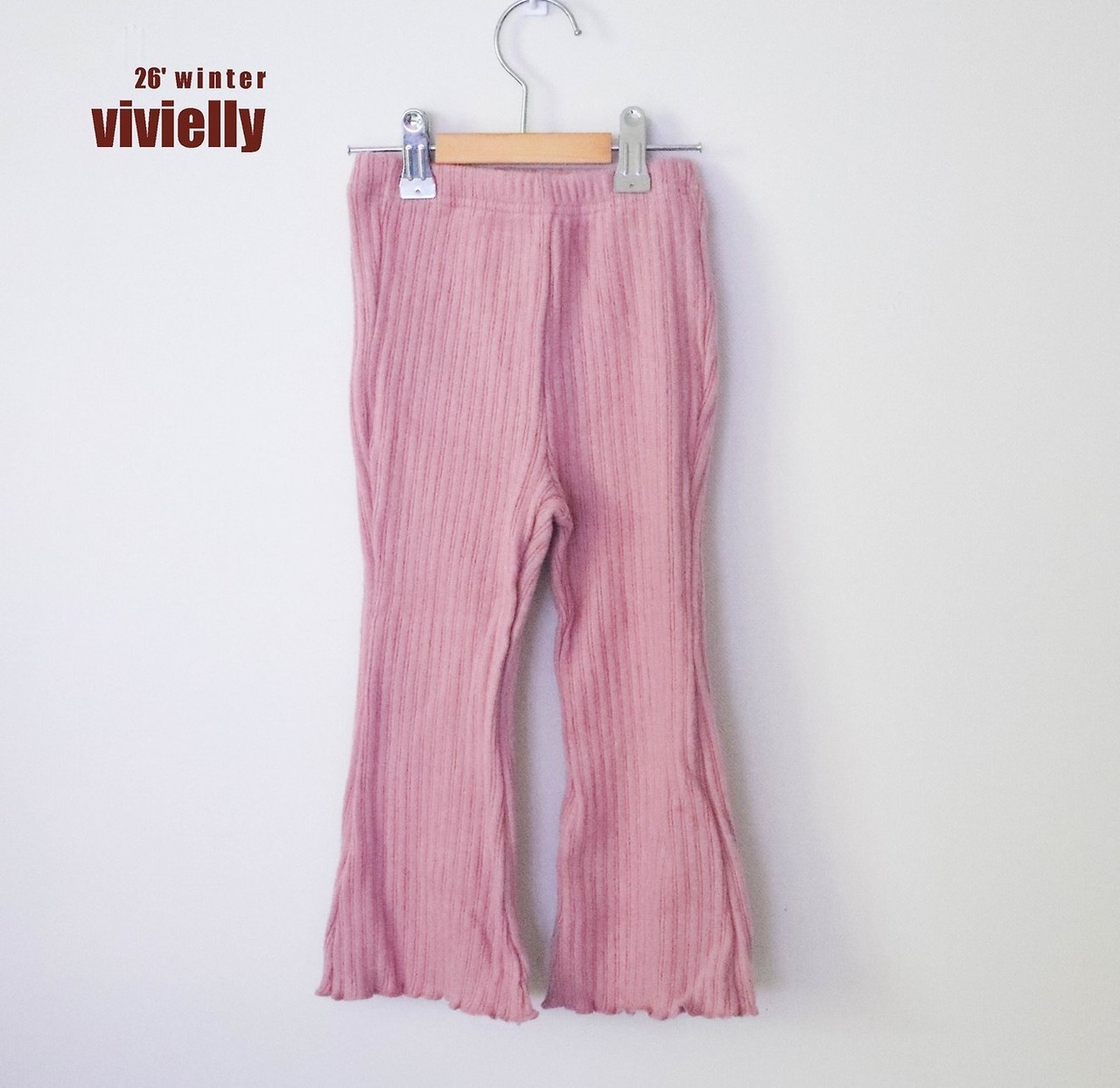 vivielly［取寄］roa rib pants 26winter