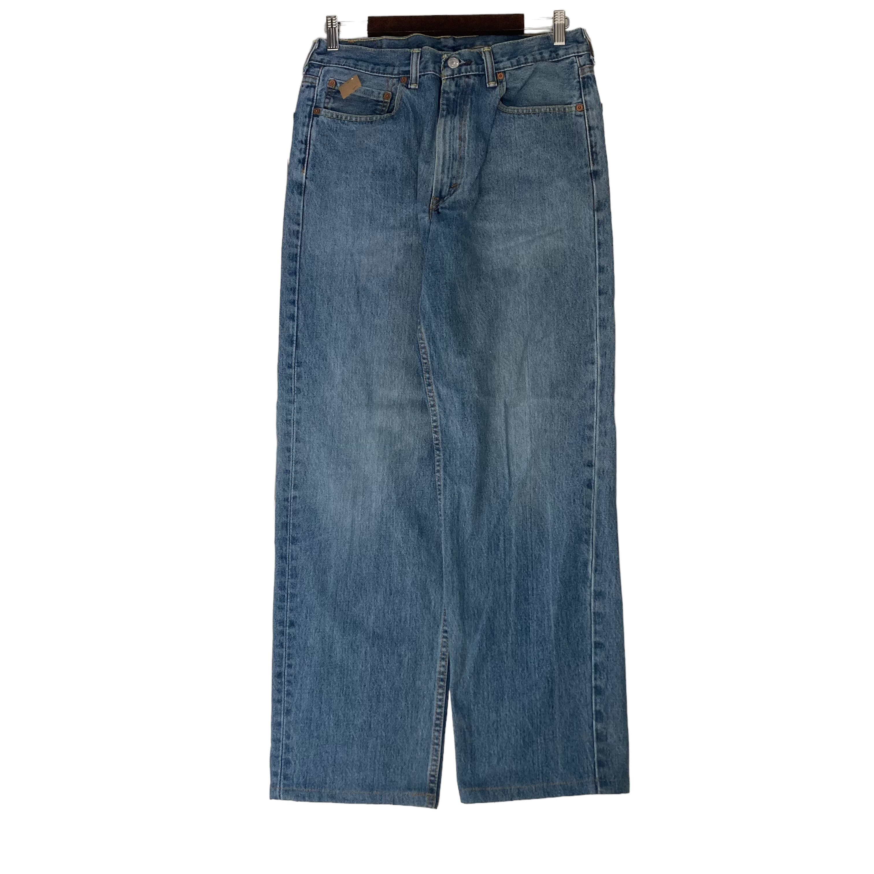 W34×L30#裾上げ済み】Levi's 550 デニムパンツ 革パッチ | 古着屋OLDGREEN