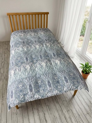 羽毛合掛ふとん　ブリタン【シングル】【ピンク】【ブルー】