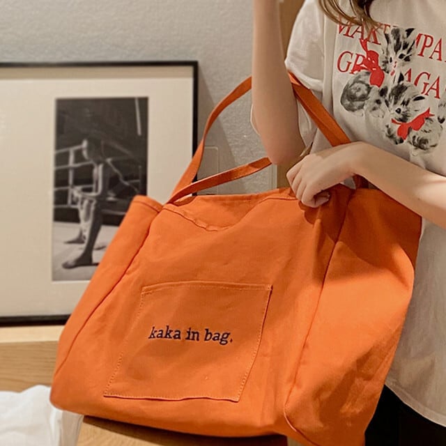 未使用保管品・タグ付 フルラ 巾着 トートバッグ ロゴ 肩掛け 大容量 オレンジ 楽天市場】フルラ（カラーオレンジ）（レディースバッグ｜バッグ