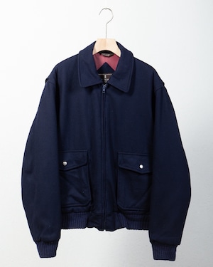 "Bill Blass" A-2 type wool padded blouson