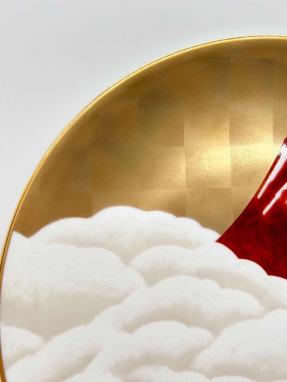 インテリア】ノリタケ 富士山 27cm額皿 | 若林陶器