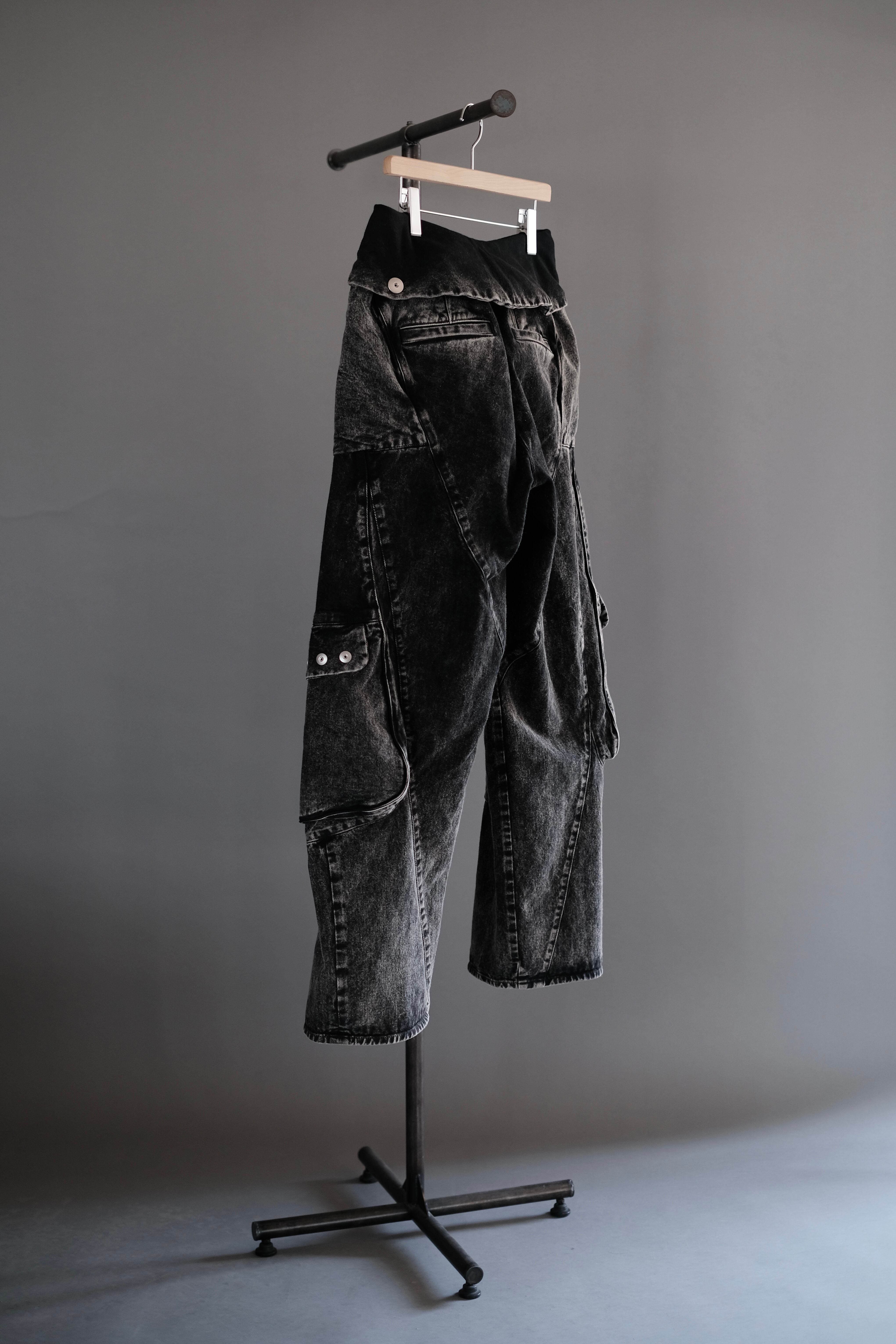 OMAR AFRIDI / TOTEM CARGO TROUSERS | LIVING