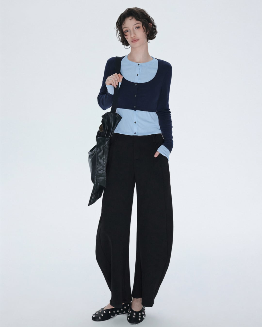 Layered Color Block Cut & Sew Top