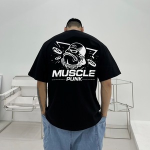 バックプリントマッスルＴシャツ　A-0113