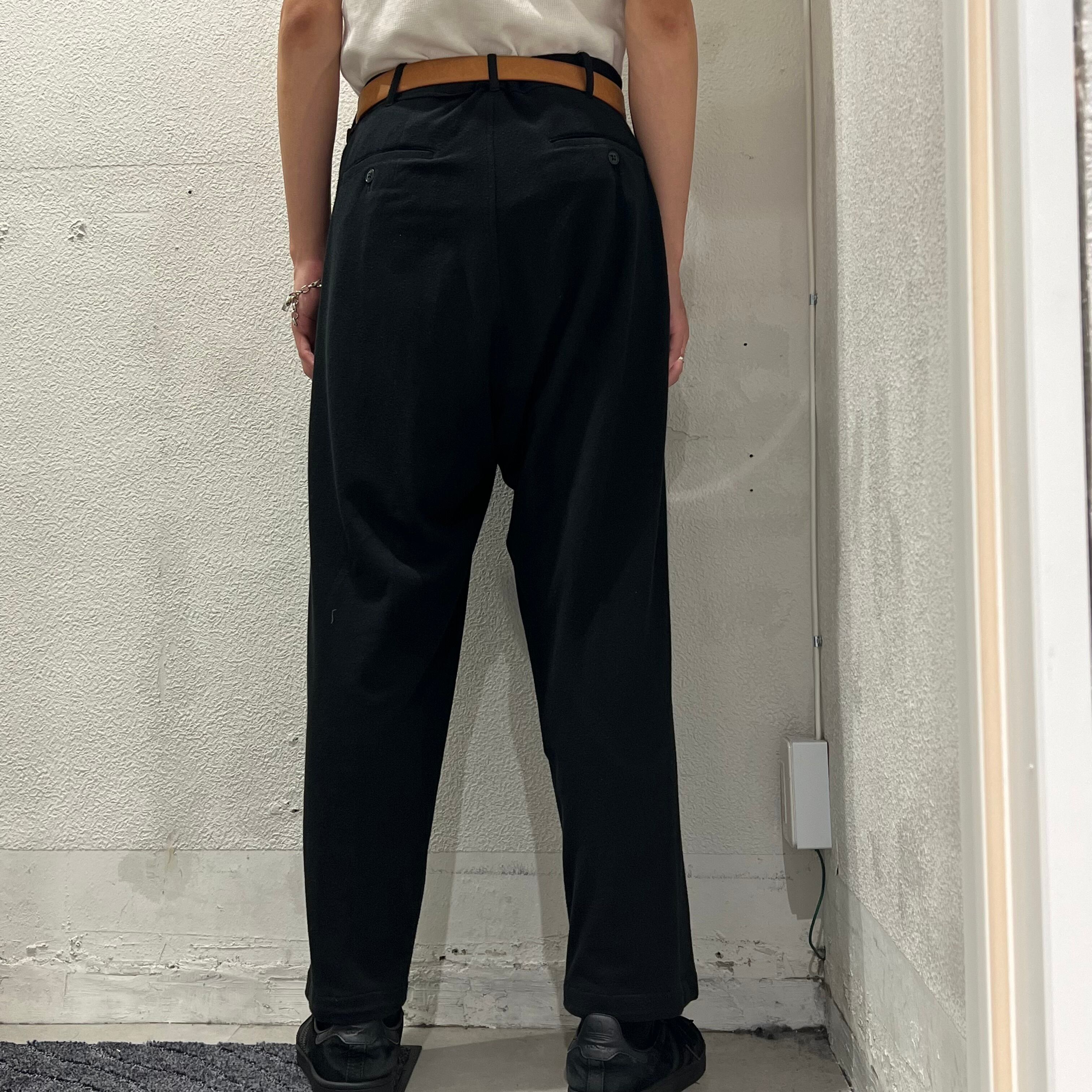 Yohji Yamamoto POUR HOMME セットアップ 埋め込め ベルト付ロング