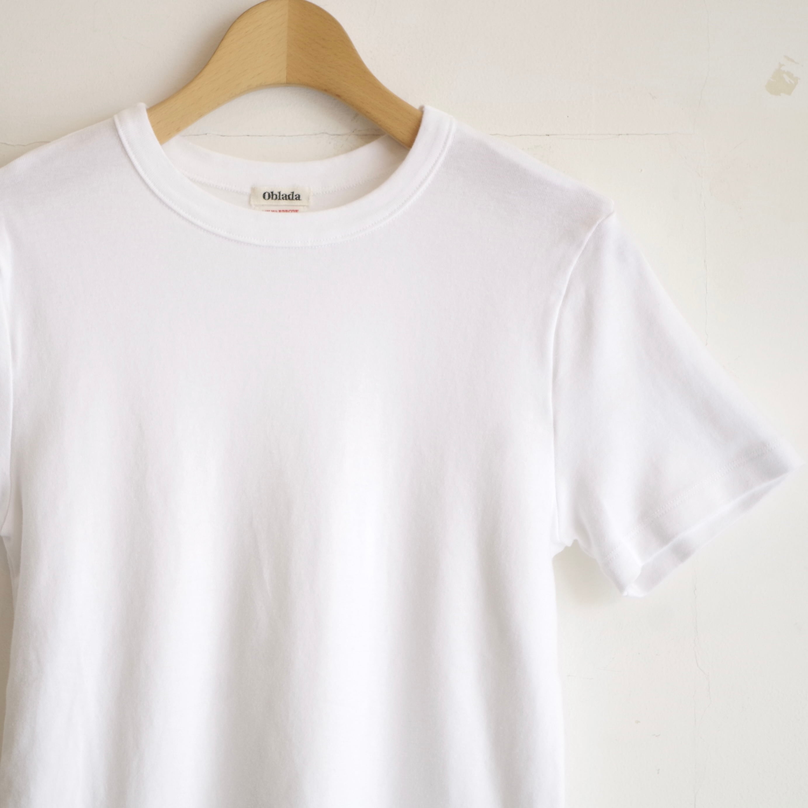 Oblada PACK TEE WHITE×BLACK | 1F Store