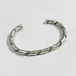 Old Navajo Sterling Twist Bracelet