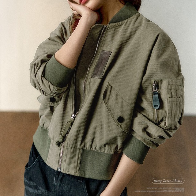 MA-1 Cotton Women’s Jacket / MA-1 コットン レディース ジャケット