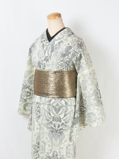 RumiRock 反物 ゆかた「ユニコーンビクトリー」　[A664]