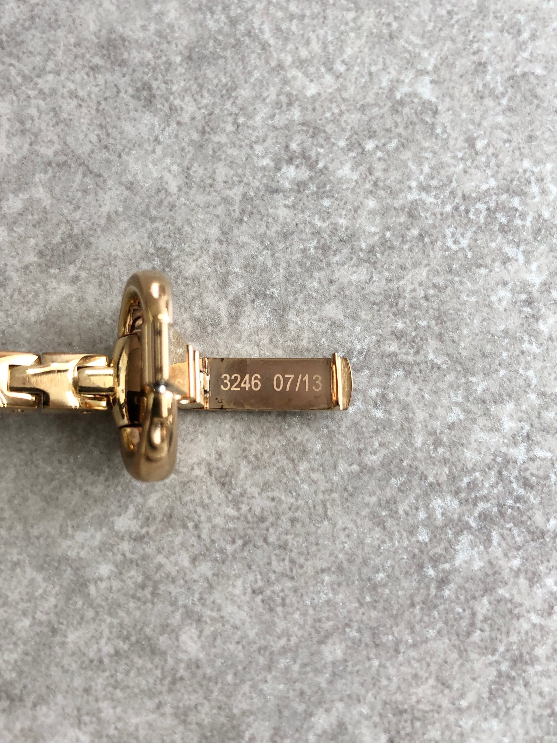 GUCCI グッチ カフリンクス マーブル ネイビー ゴールドカラー  