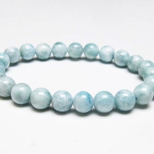 ラリマー ブレスレット 8mm 一点物   おまかせ便 111-38146